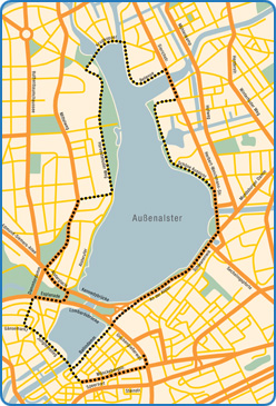 Rund um die Alster