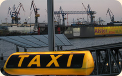 Taxifahren in Hamburg